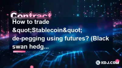 Wie handelt man mit „Stablecoin“-De-Pegging mithilfe von Futures? (Schwarze Schwanenhecke)