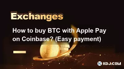 Wie kaufe ich BTC mit Apple Pay auf Coinbase? (Einfache Bezahlung)