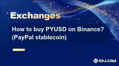 How to buy PYUSD on Binance? (PayPal stablecoin) How to buy PYUSD on Binance? (PayPal stablecoin)