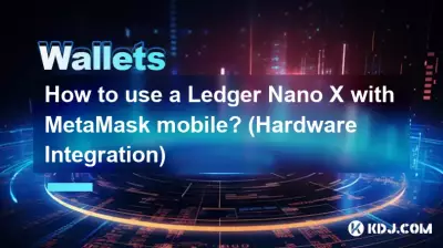 Wie verwende ich ein Ledger Nano X mit MetaMask Mobile? (Hardware-Integration)