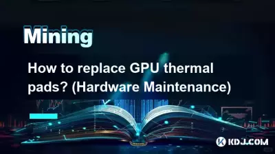 GPU 열 패드를 교체하는 방법은 무엇입니까? (하드웨어 유지 관리)
