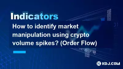 How to identify market manipulation using crypto volume spikes? (Order Flow) How to identify market manipulation using crypto volume spikes? (Order Flow)