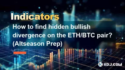 How to find hidden bullish divergence on the ETH/BTC pair? (Altseason Prep) How to find hidden bullish divergence on the ETH/BTC pair? (Altseason Prep)