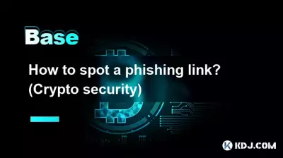 Wie erkennt man einen Phishing-Link? (Kryptosicherheit)