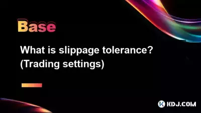Qu’est-ce que la tolérance au glissement ? (Paramètres de trading)