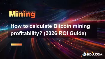 Wie berechnet man die Bitcoin-Mining-Rentabilität? (ROI-Leitfaden 2026)