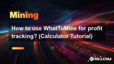 Comment utiliser WhatToMine pour le suivi des bénéfices ? (Tutoriel sur la calculatrice)