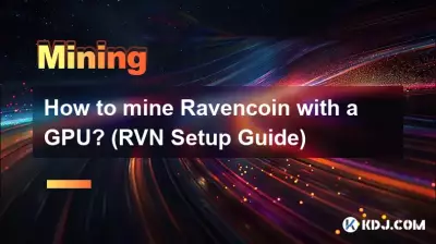 Wie schürfe ich Ravencoin mit einer GPU? (RVN-Setup-Anleitung)