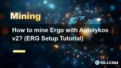 Wie schürfe ich Ergo mit Autolykos v2? (ERG-Setup-Tutorial)