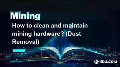 Wie reinigt und pflegt man Mining-Hardware? (Staubentfernung)