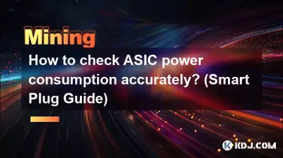 Comment vérifier avec précision la consommation électrique des ASIC ? (Guide de prise intelligente)