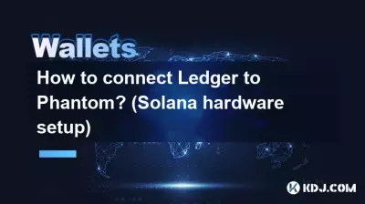 How to connect Ledger to Phantom? (Solana hardware setup) How to connect Ledger to Phantom? (Solana hardware setup)