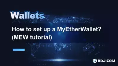 Comment configurer un MyEtherWallet ? (Tutoriel MEW) Comment configurer un MyEtherWallet ? (Tutoriel MEW)