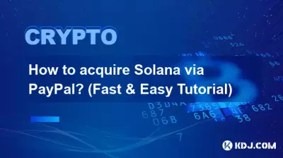 如何通过 PayPal 购买 Solana? (快速简单的教程) 如何通过 PayPal 购买 Solana? (快速简单的教程)