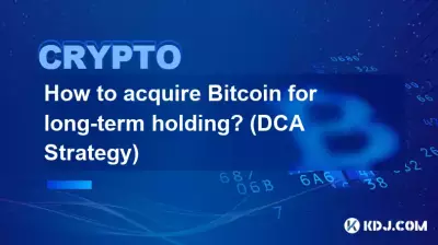 Wie erwirbt man Bitcoin für eine langfristige Beteiligung? (DCA-Strategie)