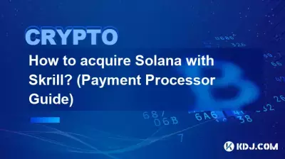 如何通过 Skrill 获取 Solana? (支付处理器指南) 如何通过 Skrill 获取 Solana? (支付处理器指南)