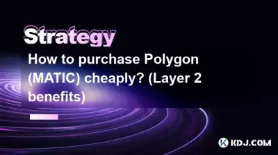 Wie kann man Polygon (MATIC) günstig kaufen? (Vorteile der Ebene 2) Wie kann man Polygon (MATIC) günstig kaufen? (Vorteile der Ebene 2)