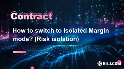 How to switch to Isolated Margin mode? (Risk isolation)