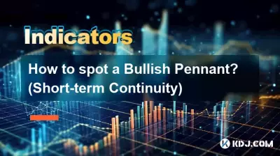Bullish Pennant를 찾는 방법은 무엇입니까? (단기 연속성)