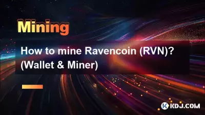 Comment miner du Ravencoin (RVN) ? (Portefeuille et mineur)