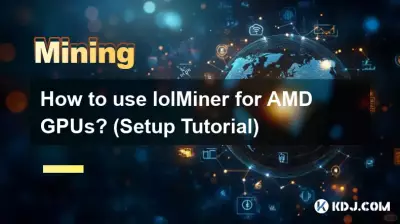 Comment utiliser lolMiner pour les GPU AMD ? (Tutoriel de configuration)
