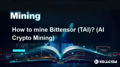 Comment exploiter Bittensor (TAI) ? (Exploitation minière de crypto IA)