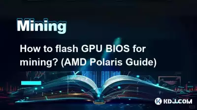 Comment flasher le BIOS du GPU pour le minage ? (Guide AMD Polaris)