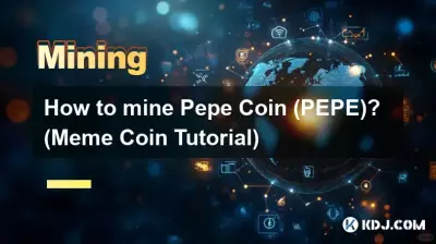 Comment extraire du Pepe Coin (PEPE) ? (Tutoriel Meme Coin)