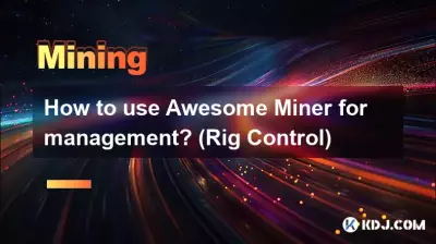 如何使用Awesome Miner进行管理？ （钻机控制）