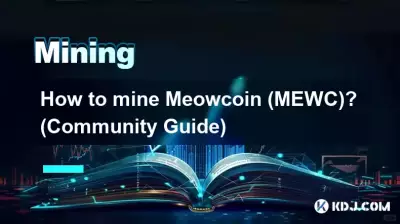 Comment miner Meowcoin (MEWC) ? (Guide communautaire)