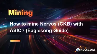 Comment miner des Nervos (CKB) avec ASIC ? (Guide du chant de l'aigle)