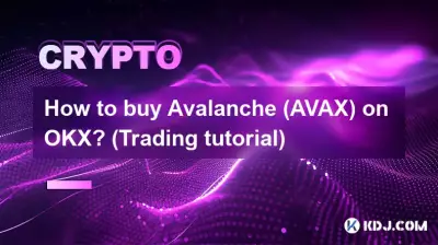 How to buy Avalanche (AVAX) on OKX? (Trading tutorial) How to buy Avalanche (AVAX) on OKX? (Trading tutorial)