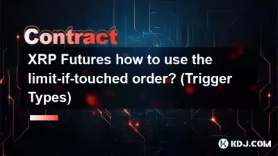 XRP Futures, comment utiliser l'ordre limite si touché ? (Types de déclencheurs)