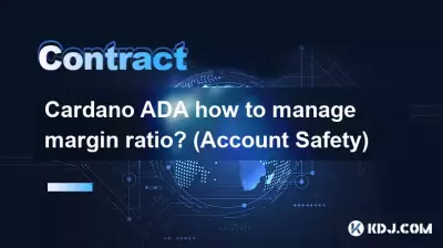 Cardano ADA マージン率を管理するにはどうすればよいですか? (アカウントの安全性)