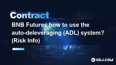 BNB Futures, comment utiliser le système d'auto-désendettement (ADL) ? (Informations sur les risques)