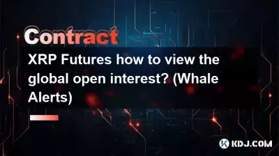 Wie sieht man bei XRP-Futures das globale Open Interest? (Walwarnungen)