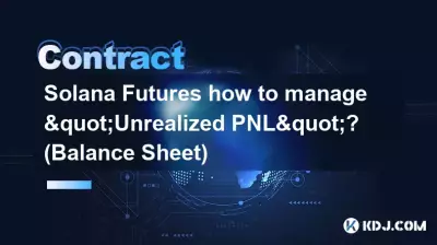Solana Futures how to manage 
