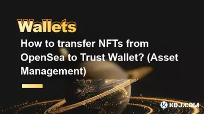 How to transfer NFTs from OpenSea to Trust Wallet? (Asset Management)