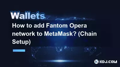 如何将 Fantom Opera 网络添加到 MetaMask？ （链条设置）
