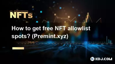 How to get free NFT allowlist spots? (Premint.xyz) How to get free NFT allowlist spots? (Premint.xyz)
