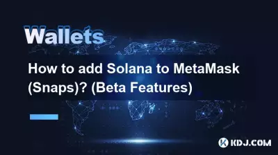 Solana を MetaMask (スナップ) に追加するにはどうすればよいですか? (ベータ版の機能) Solana を MetaMask (スナップ) に追加するにはどうすればよいですか? (ベータ版の機能)