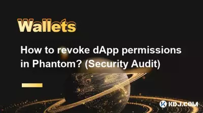 如何撤銷 Phantom 中的 dApp 權限? (安全審計) 如何撤銷 Phantom 中的 dApp 權限? (安全審計)