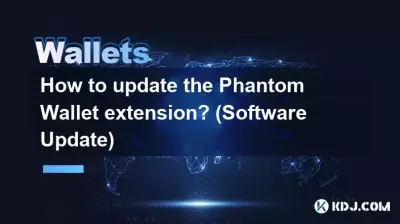 Phantom Wallet 확장 프로그램을 업데이트하는 방법은 무엇입니까? (소프트웨어 업데이트)
