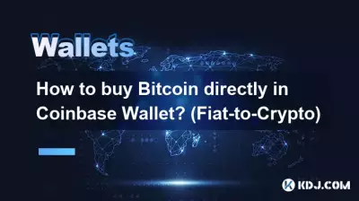 Wie kaufe ich Bitcoin direkt in Coinbase Wallet? (Fiat-to-Crypto)