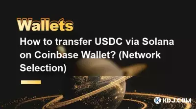 如何在 Coinbase 钱包上通过 Solana 转账 USDC？ （网络选择）