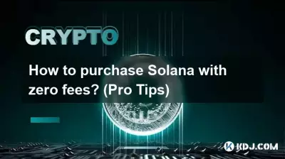 Comment acheter Solana sans frais ? (Conseils de pro)