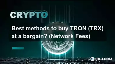 Les meilleures méthodes pour acheter du TRON (TRX) à un prix avantageux ? (Frais de réseau)