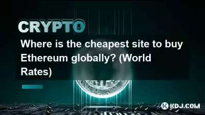 Quel est le site le moins cher pour acheter de l’Ethereum dans le monde ? (Tarifs mondiaux)