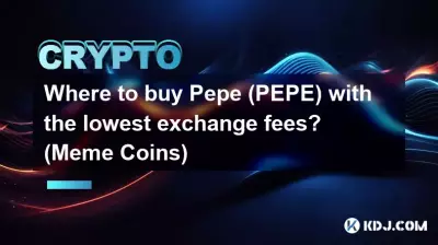 환전 수수료가 가장 저렴한 페페(PEPE)를 어디서 구매하나요? (밈 코인)