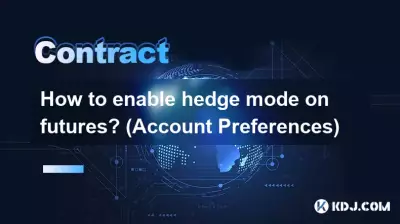 Comment activer le mode couverture sur les futures ? (Préférences du compte)